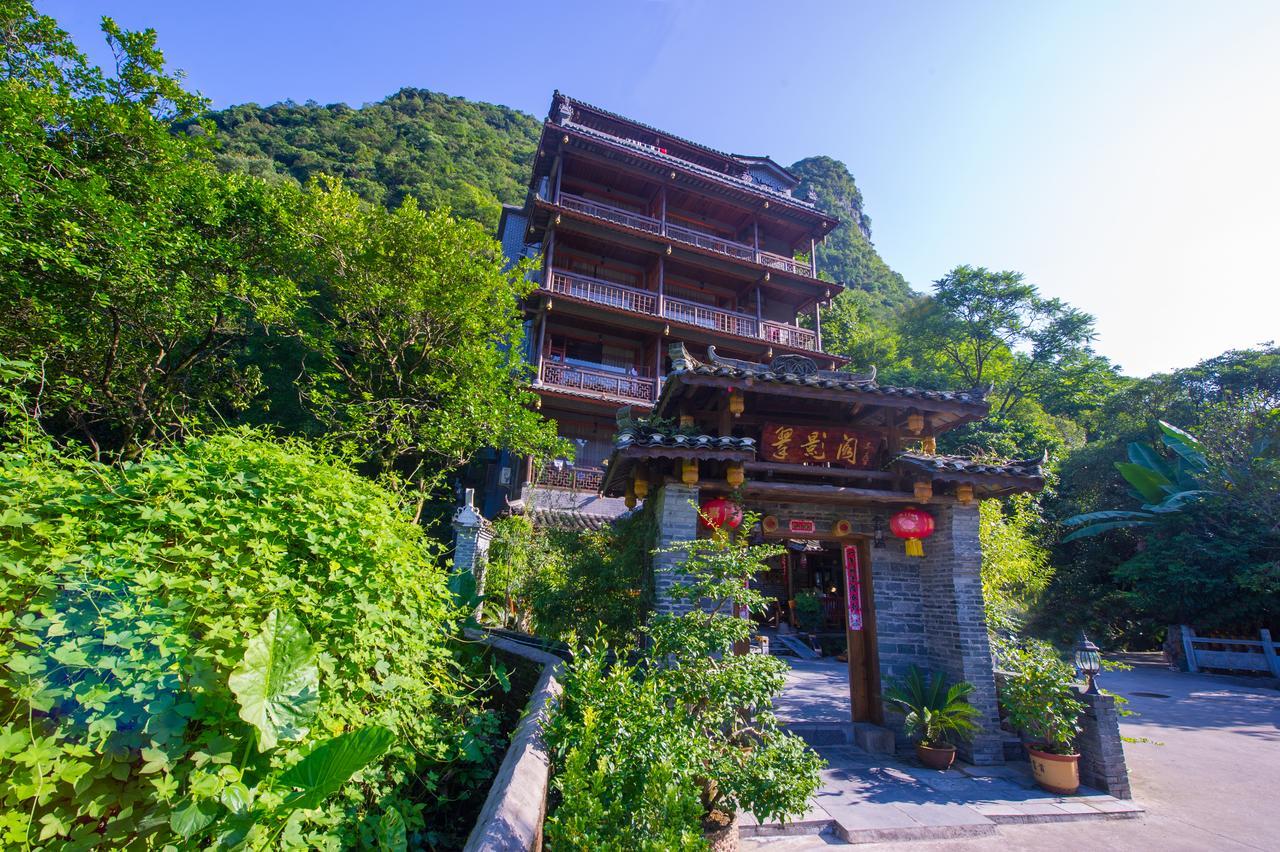 Отель Yangshuo Scenic Mountain Retreat Экстерьер фото