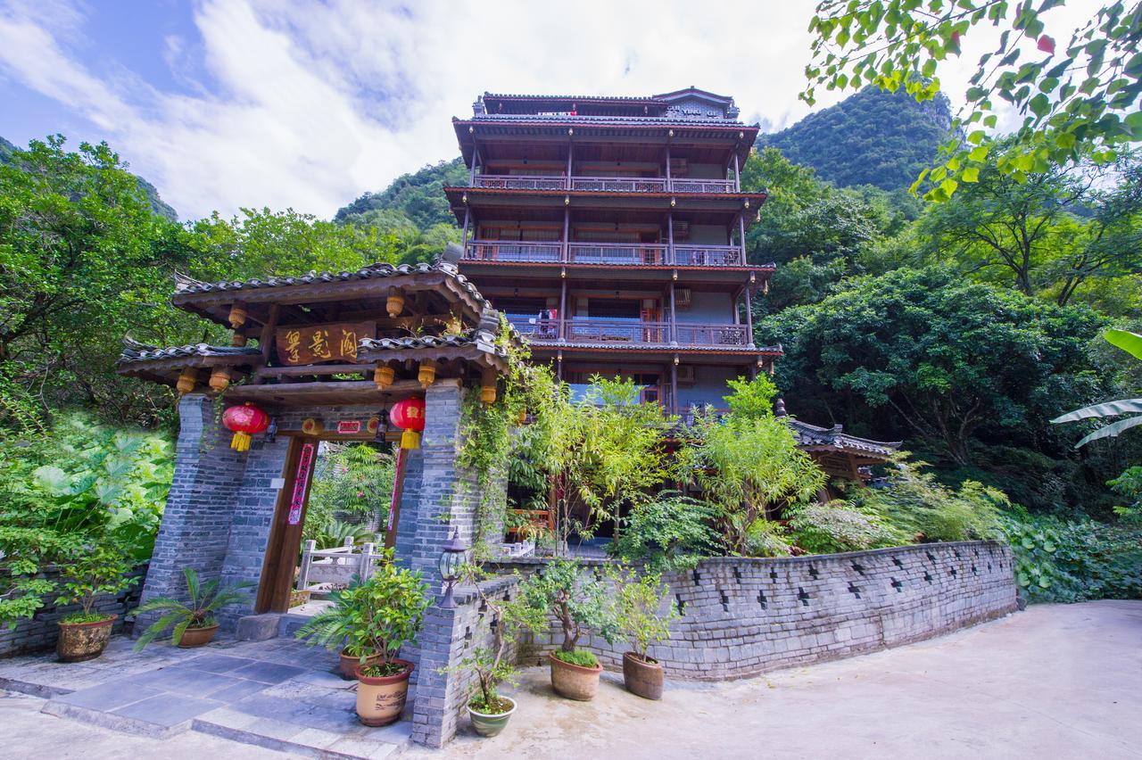 Отель Yangshuo Scenic Mountain Retreat Экстерьер фото