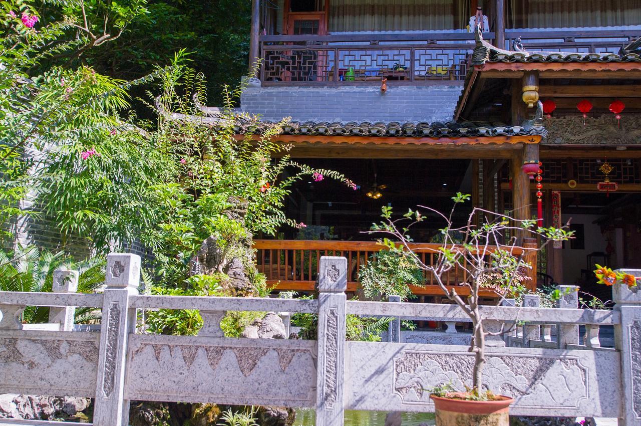 Отель Yangshuo Scenic Mountain Retreat Экстерьер фото