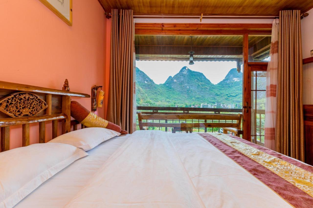 Отель Yangshuo Scenic Mountain Retreat Экстерьер фото